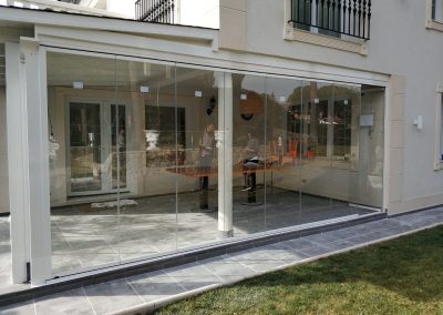 Cortina de Cristal sin Perfiles