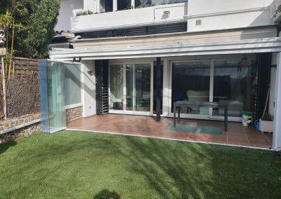 Cortina de Cristal sin Perfiles