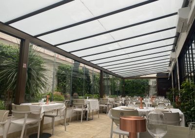 Techo Fijo de Cristal