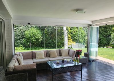 Cortina de Cristal sin Perfiles