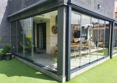 Corredera de Cristal sin Perfiles