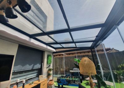 Techo Móvil de Cristal y Corredera sin Perfiles